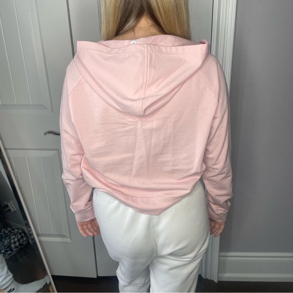 Cropped pink puma zip up - Picture 3 of 5